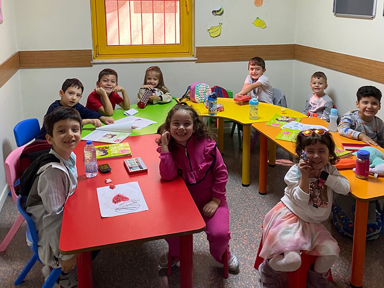 İlköğretim İngilizce Kursu sınıf içi aktiviteleri